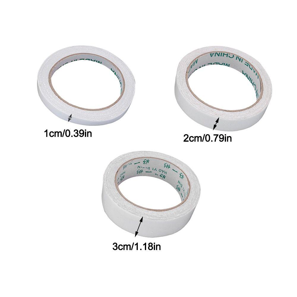 10Yards Non Woven Fabric Hot Melt Double Sided Tape No Sewing Required Fastener Bond Hem Tape Household Repair Iron Heating