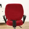 Office Chair Cover Stretchable Elastic Covers Backrest Coverings Cushion Protectors Desk Computer Chair Slipcover