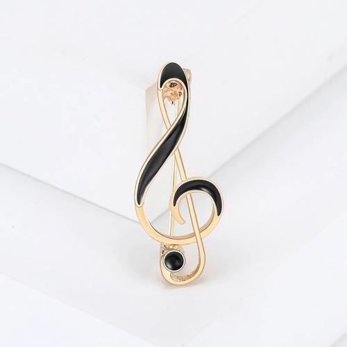 Classical Music Brooch, Treble Clef, Treble Note, Earrings