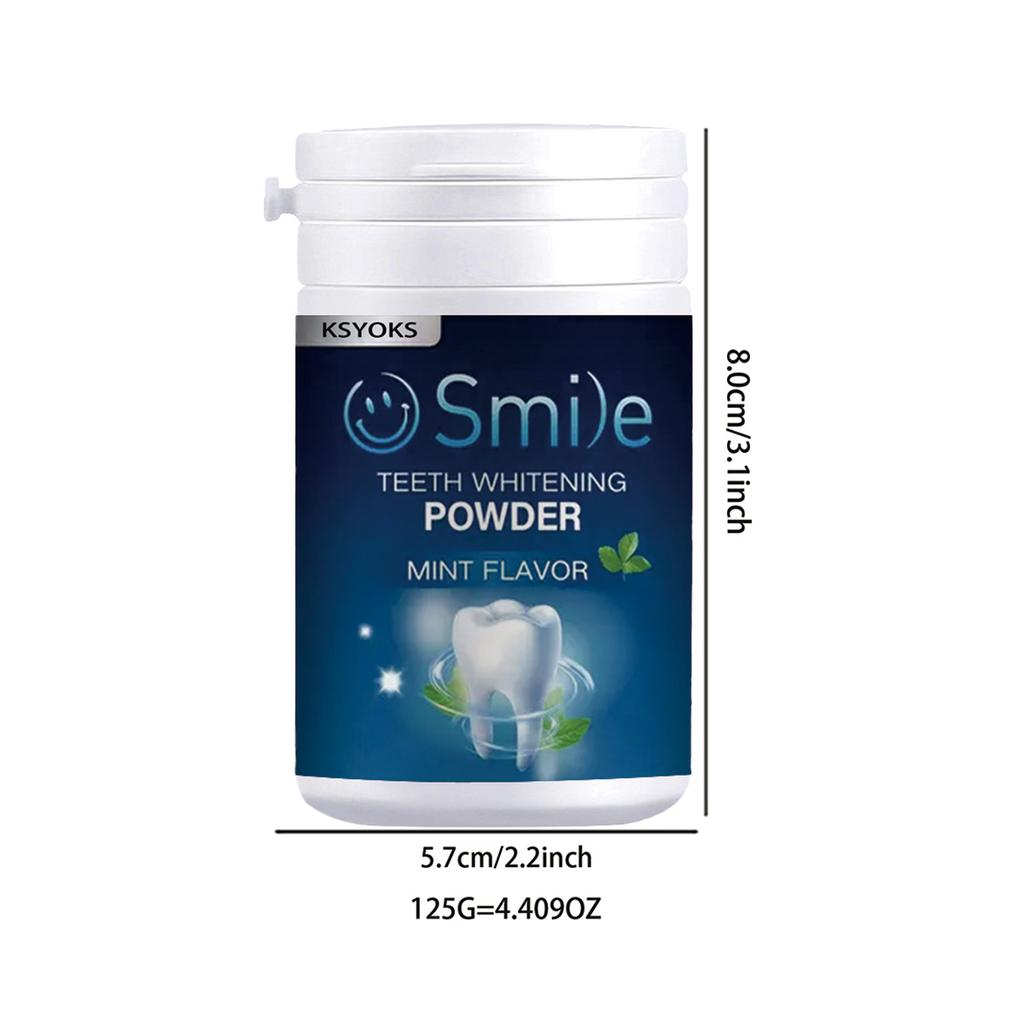 Tooth Powder Gently Cleanses Stains and Food Residues On the Surface of Teeth, Helping To Maintain Long-term Oral Cleanliness and Fresh Breath