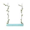 With Cotton Rope Parrot Swing Toy Wood Bird Cage Stand Stick Parrot Claw Grinding Stick  Finches