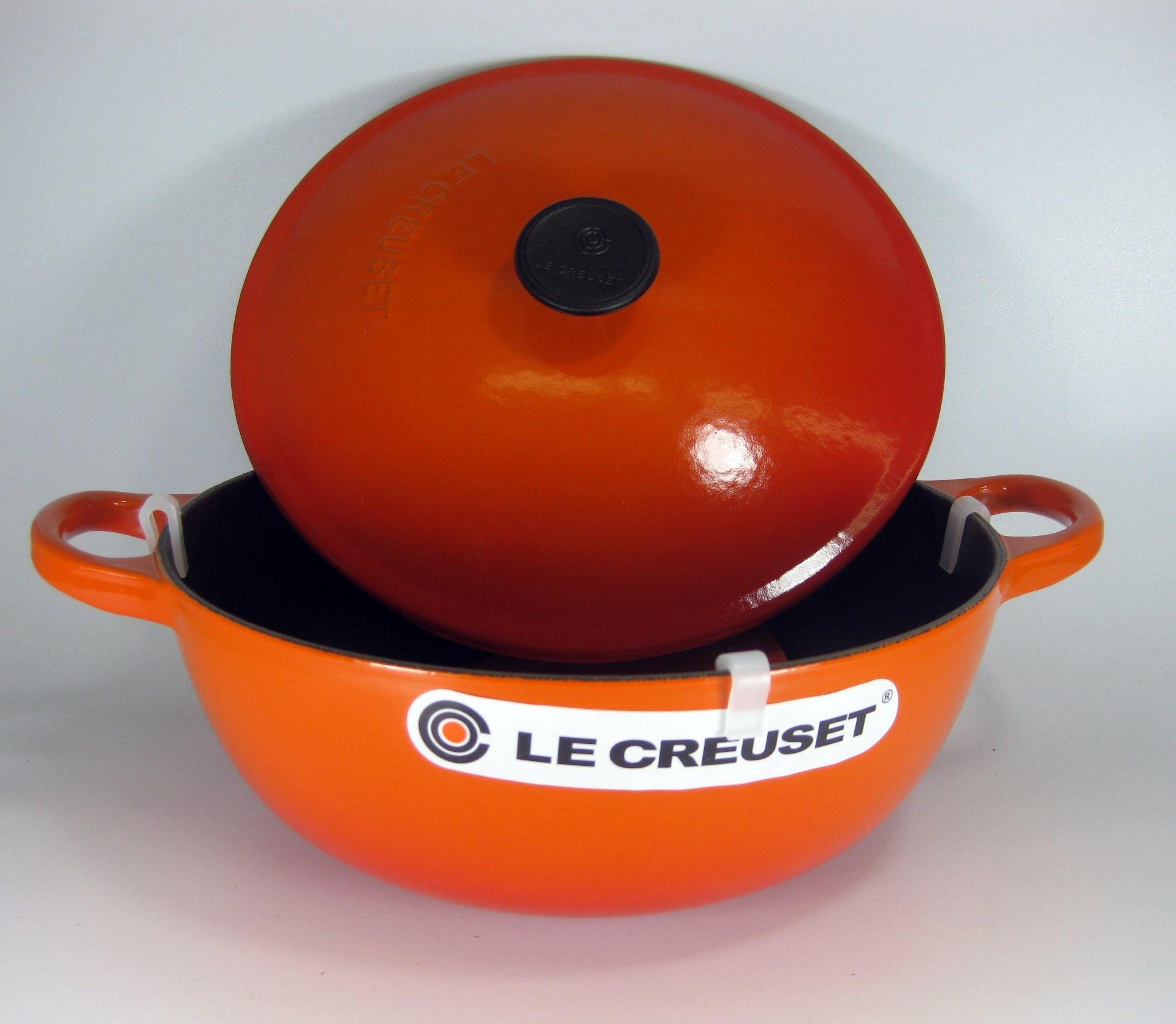 

Marmit Orange 22cm Inside Matte Black [Le Creuset] помаранчевий