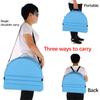 Portable Foldable Baby Bed with Mosquito Net and Hanging Toys for Newborns Travel Bassinet Breathable Crib Mattress for Indoor Outdoor Use