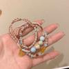 Nuovo Braccialetto Intrecciato in Bambù Stile Cinese Nuovo Braccialetto Retro per Coppia Set di Braccialetti di Lusso Leggero di Nicchia