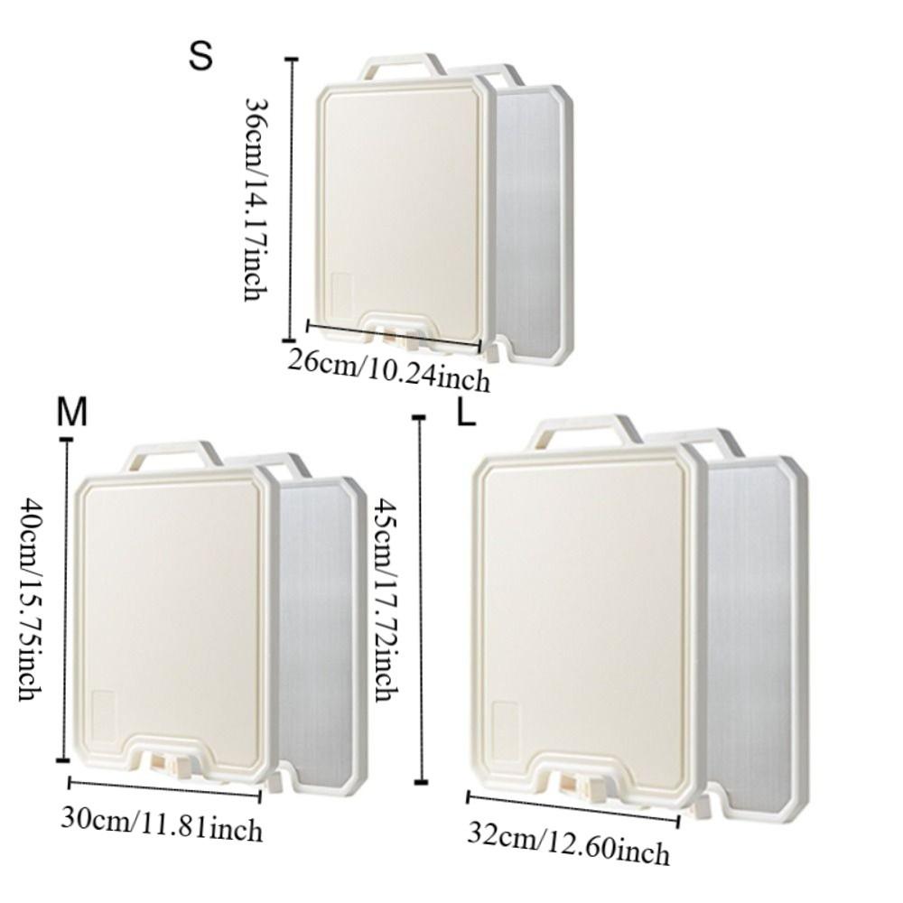 With Grinding Area Double-sided Cutting Board Rotatable Design Chopping Block Restaurant