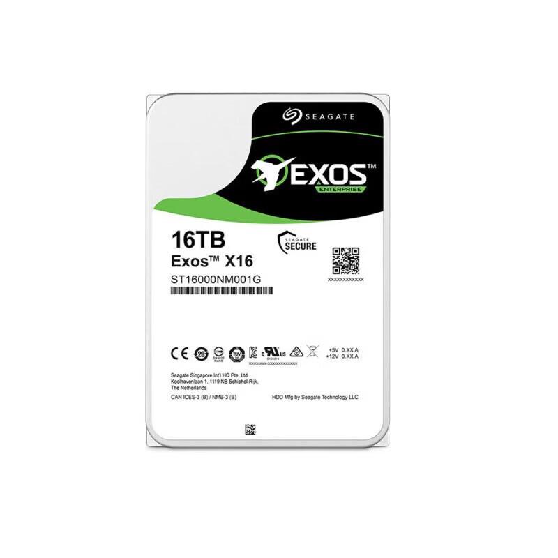 Seagate 16TB Enterprise SATA3 7200 RPM Hard Drive