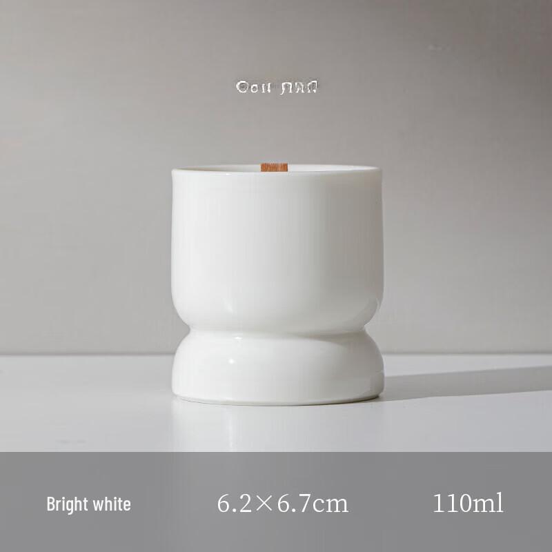 Miu Yijia Romantic Ceramic Soy Wax Candle Container