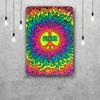 Psychedelic Vintage Metal Tin Signs Posters Decor Retro Metal Plaque Wall Art Decor for Garage Bar