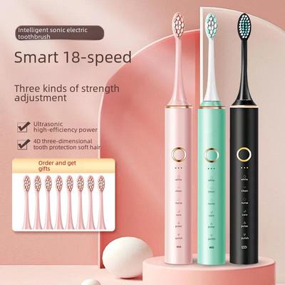 Rechargeable Soft Bristle Electric Toothbrush for Adults - Portable Gift Edition