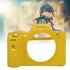 Healthy and Tough Digital Camera Silicone Cover for Sony A72 A7R2  A7S2 Washable ProtectorYellow