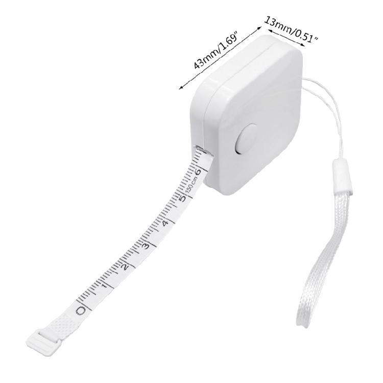 Sewing Flexible Tape Measure Ruler Body Meter Caliper Tool Measuring Instrument