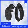 Cobra Escape-Proof Male Chastity Cage Lock for Cross-Dressers