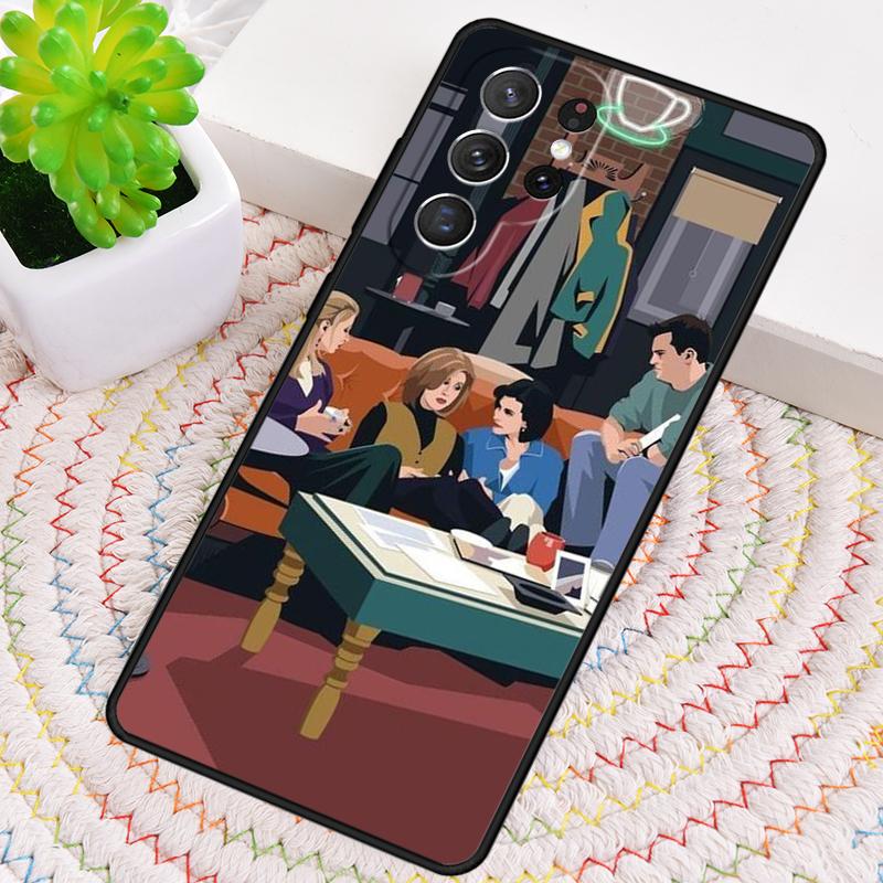 Friends Series Phone Case for Samsung Galaxy Note 10 Pro S26 Ultra S23 S24 FE S25 S21 S22 PLUS Shockproof Cove