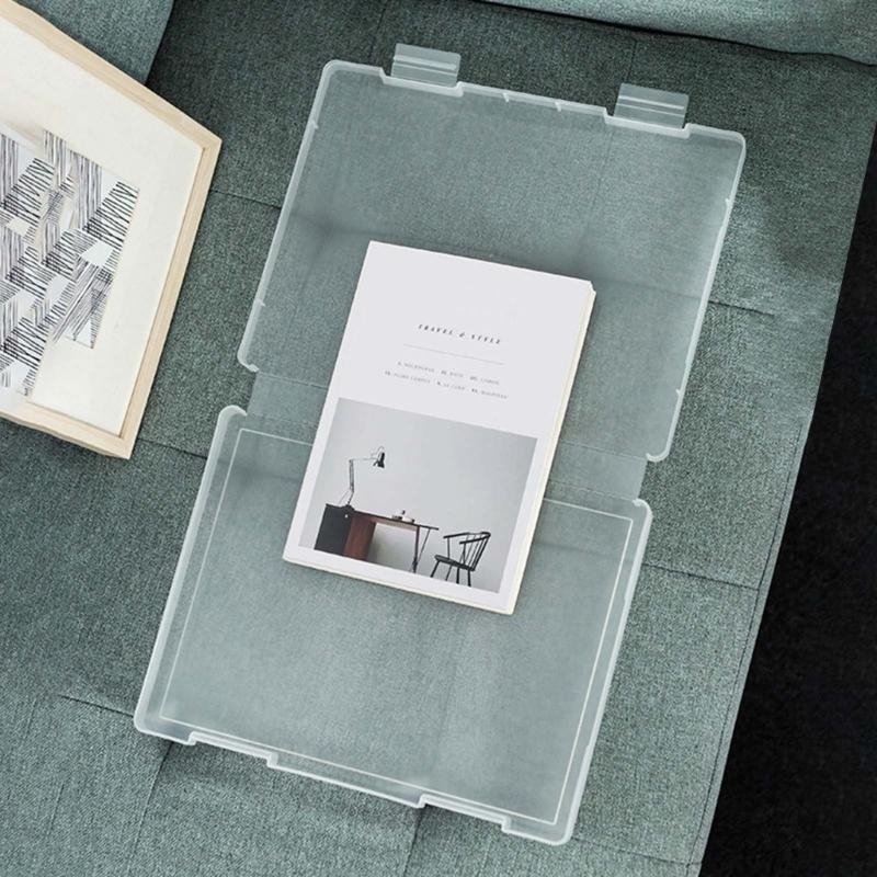 Portable A4 File Box Office Document Storage for Case Portable Project for Case A4 Paper Organizer for Office Travel 12.
