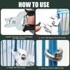 Sausage Clipper Pliers With 1200 Clips - Fence Pliers Hog Ring For Mattresses, Car Cushions, Sofas, Fences and Animal Cages