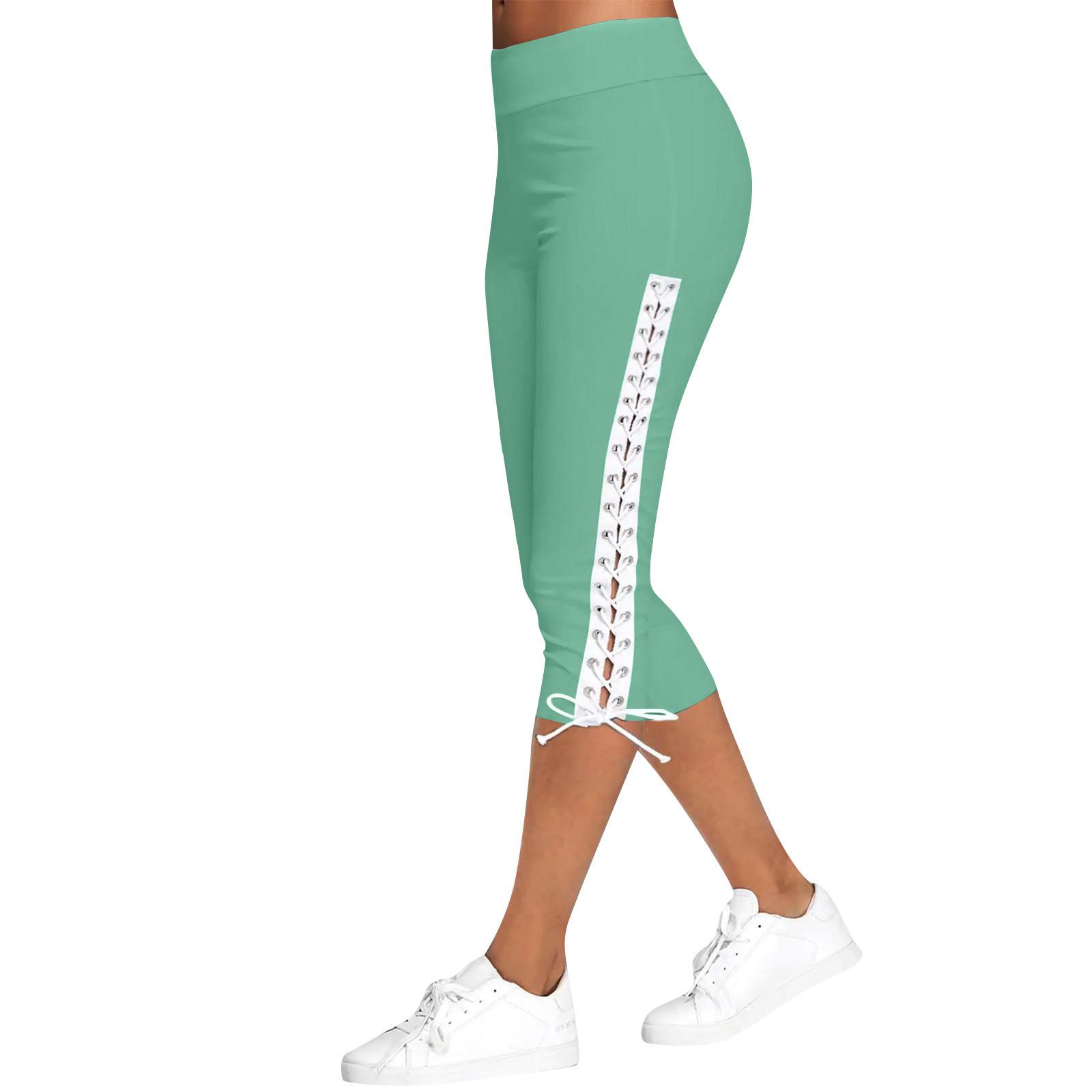 

Весенне-летние сексуальные облегающие коктейльные брюки, разноцветные спортивные брюки, трусы XXXXL зелёный