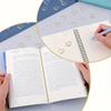 Herz-Büroklammer Goldene Liebe Kleine Kurve Nadel Metall Tagebuch-Büroklammer Büro Dokument, Schreibtisch-Aufbewahrung papeleria y oficina