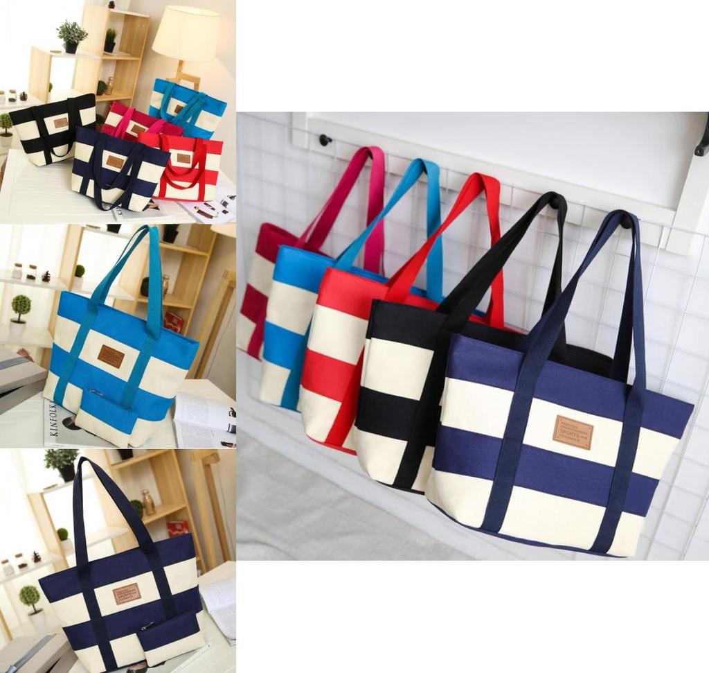 Classic And Stylish Canvas Shoulder Bag For Women With Versatile Design