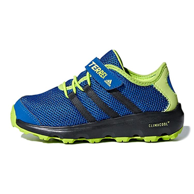 Adidas Terrex CC Voyager Cf K Mesh Slip Resistant Casual Shoes Blue Green Black Kids  CM7683 28