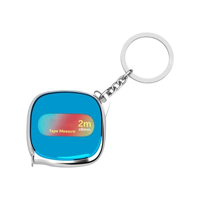 

Strong Mini Measuring Tape 2 Meter Length Lightweight Easy carry Tool Shock Resistant Tape Measure for Outdoor Work Tool