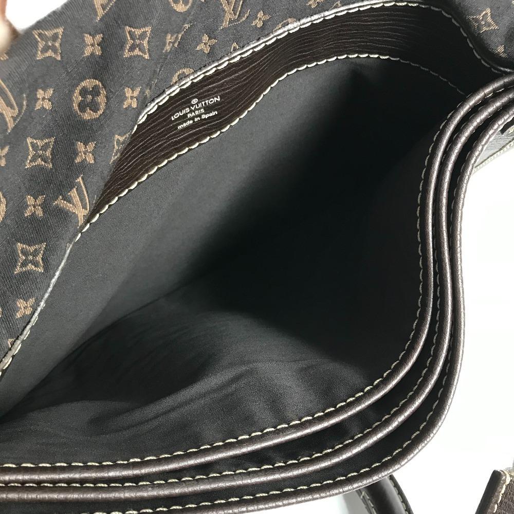Louis Vuitton M40021 Monogram Mini-Lin Aman Bag Crossbody Flap Shoulder Bag