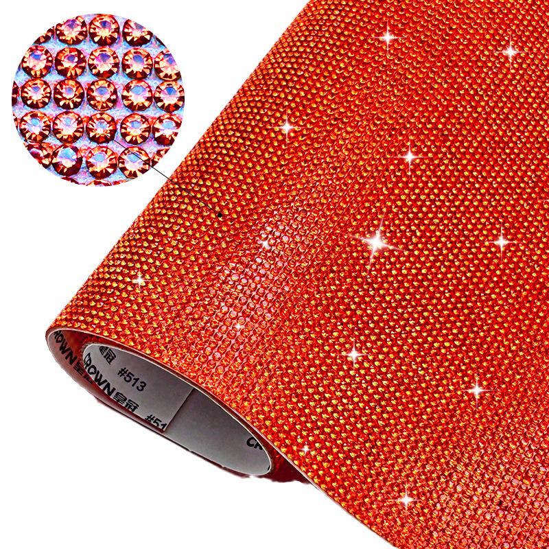 Self-Adhesive Rhinestone Sheets for DIY Car Decoration and Jewelry