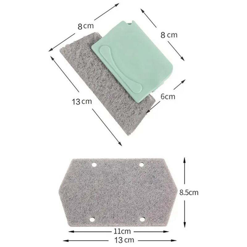 Criativo janela sulco pano de limpeza escova slot mão multiuso porta lacuna teclado escova de cozinha ferramentas para casa