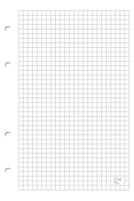 Binder Insert A4 100 Sheets Grid Interdruk P5