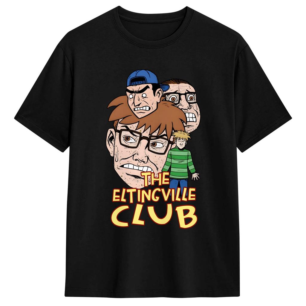 Streetwear T Shirt The Eltingville Club Pure Cotton Tshirts Fashion Tshirt For Unisexs Summer Y2k Classic Short Sleeve Tees