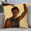 Actor Rudy Pankow JJ Maybank Cushion Cover Cushion Covers Natural Linen Breathable Sofa Bedroom Decor Pillowcase