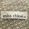 Miss Chloe Fancy Tweed Jacket 40 Beige Women Used