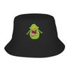 2025 New HatGhostbuster Bucket Hat Slimer Hawaii Fisherman Caps For Women Casual Fishing Sun Hats Breathable Custom Cap