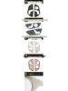 CS75PLUS Gen 2 Stainless Steel Seat Adjustment Button Decorative Sticker