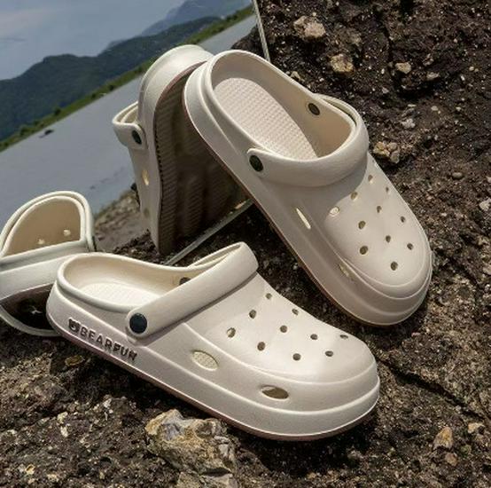 

2025 Нескользящие Летние Шлепанцы на Толстой Подошве из Крутого ЭВА – Мужские и Женские для Пляжа 38-39