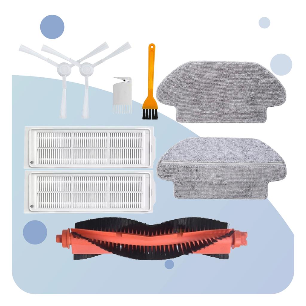 Brush Filter Set for Xiaomi MI Vacuum Mop P Pro viomi V3 V2 SE S10 S12