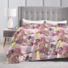 Smart Flacon Umamusume Pretty Derby Blankets Fleece Spring Portable Lightweight Throw Blankets for Home Travel Bedding Throws