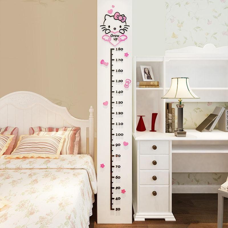 Детская ростовая наклейка на стену Hello Kitty хелло китти