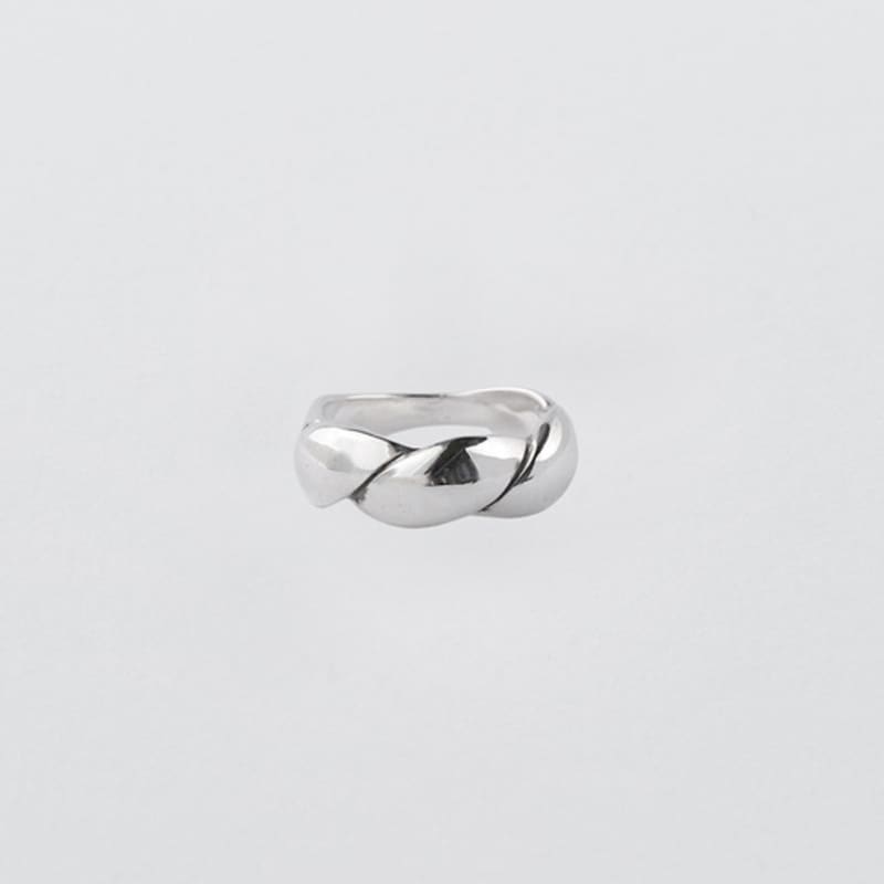 Another Layer Twist Flow Ring (silver925)