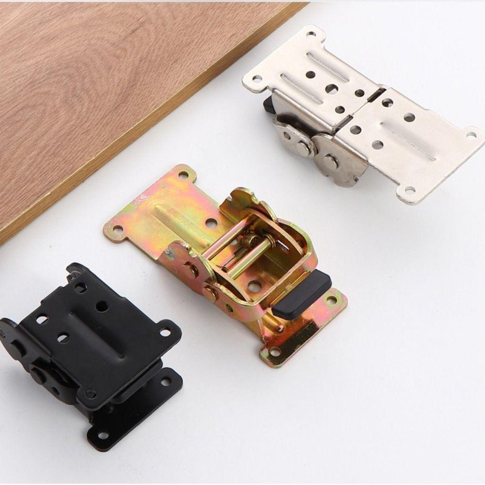 Iron Material Self Lock Hinges High Load Capacity Folding Lock Extension Furniture Hinges Tables