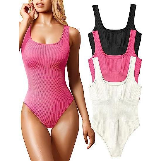 Tuta dimagrante da donna casual sexy moda tinta unita con bottoni a coste