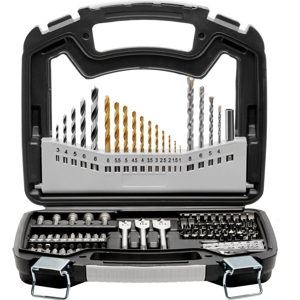 Drill Bit Set 101PCS Screwdriver Bit Set with Carrying Case Multi-purpose