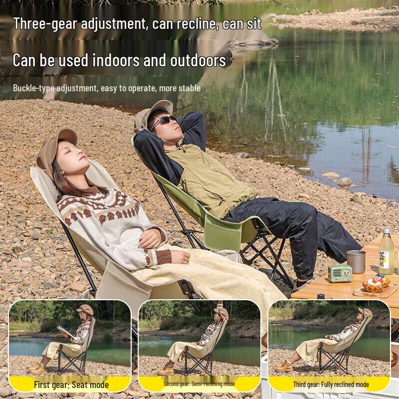 SERIES CLEAR High-Back Moon Folding Chair