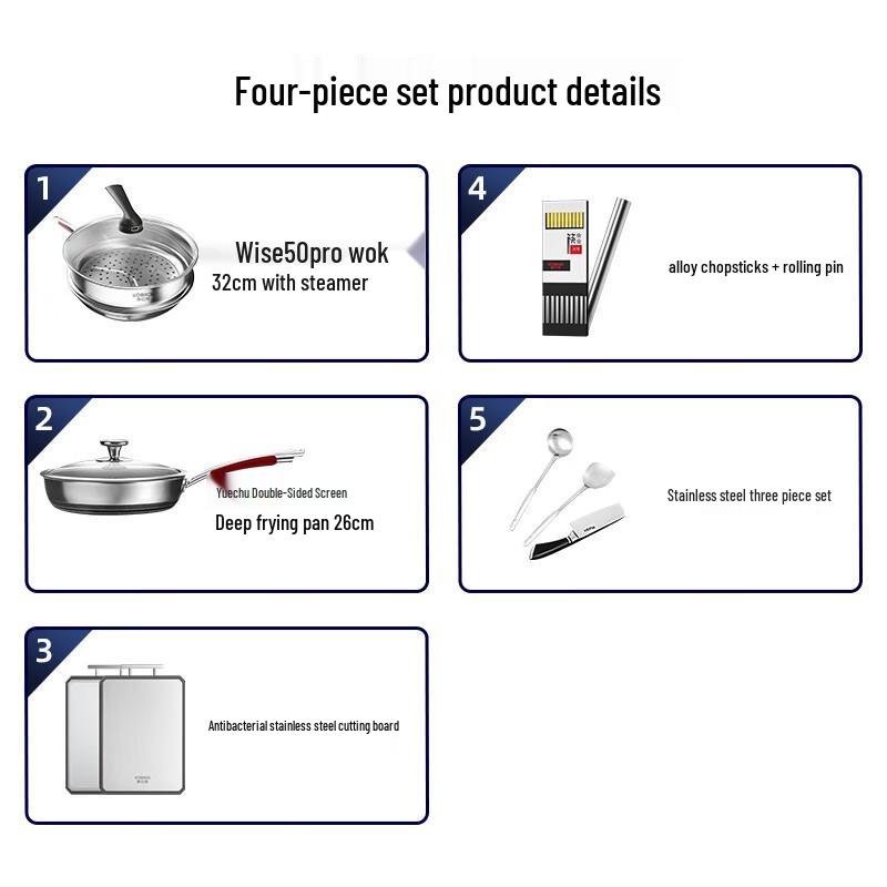Kombach Wise50 Pro Cookware Set