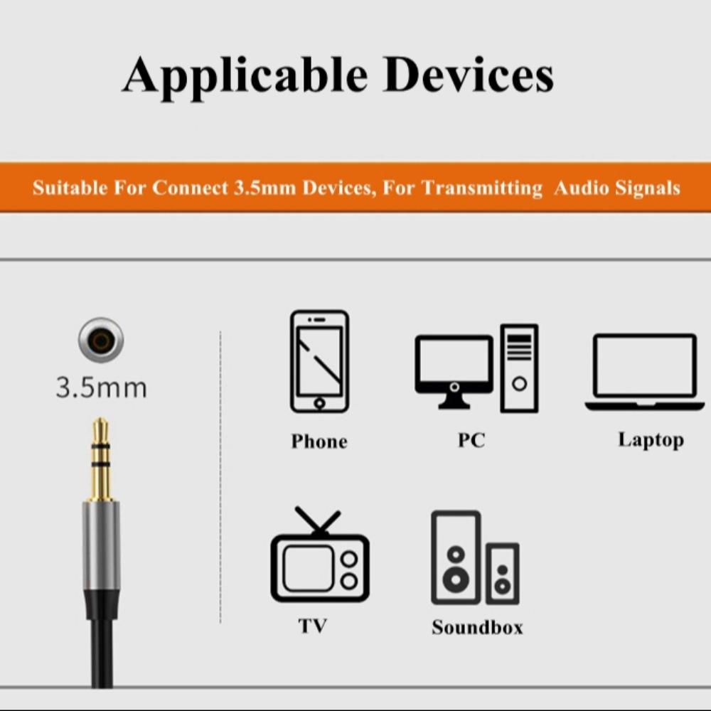 

2 шт. медный провод удлинительный кабель для наушников 3,5 мм соединительный кабель для динамика аудиокабель из ТПЭ компьютер