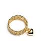 Bonbeau Fancy Twist Dangling Ring
