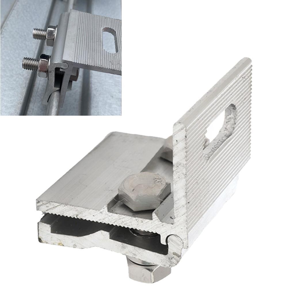 Aluminum Alloy PV Solar Module Durable Horizontal Mounted