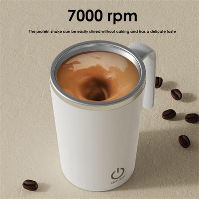 Automatisch roerende waterbeker Elektrische koffiekop Melkbeker Roestvrij staal Automatische roterende sapbeker