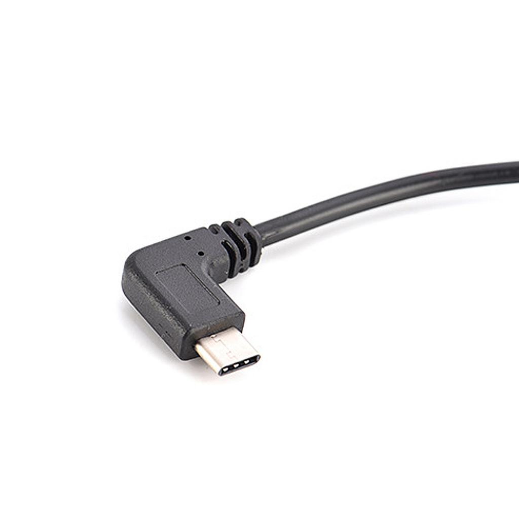 USB Typ C auf i USB Kabel 90 Grad USB C Stecker auf i USB Buchse Adapter Konverter für Laptop Mobiltelefone
