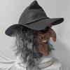 Halloween Mørk Stil Heks Latex Maske