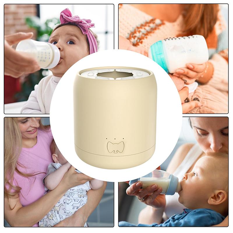 

Automatic Baby Formula Mixer, Electric Milk Shaker Low Noise, Usb Charging, 3 Mixing Modes бежевий
